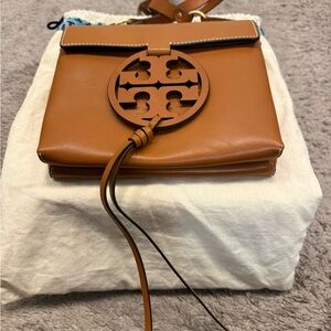 Tory Burch Tan Leather Crossbody Bag
